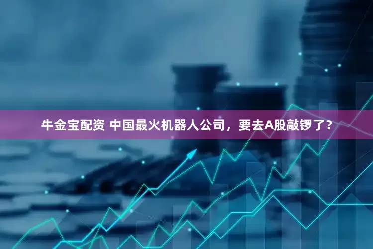 牛金宝配资 中国最火机器人公司，要去A股敲锣了？